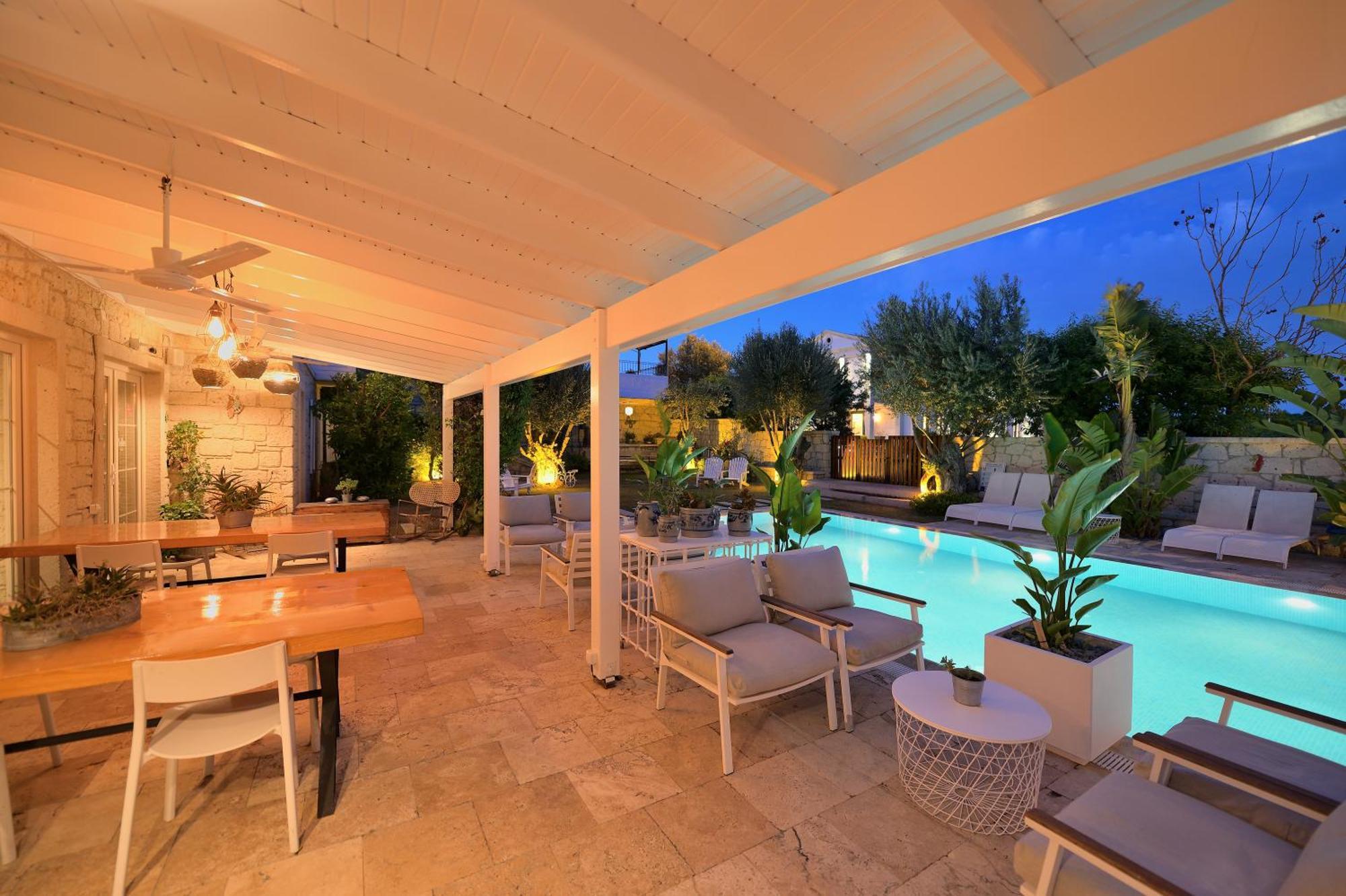 Peremere Alacati Otel Bagian luar foto
