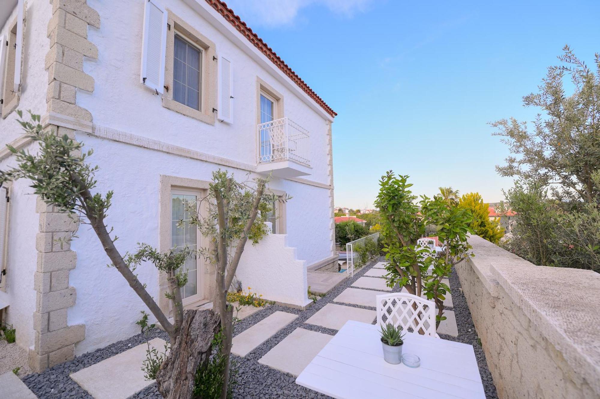 Peremere Alacati Otel Bagian luar foto