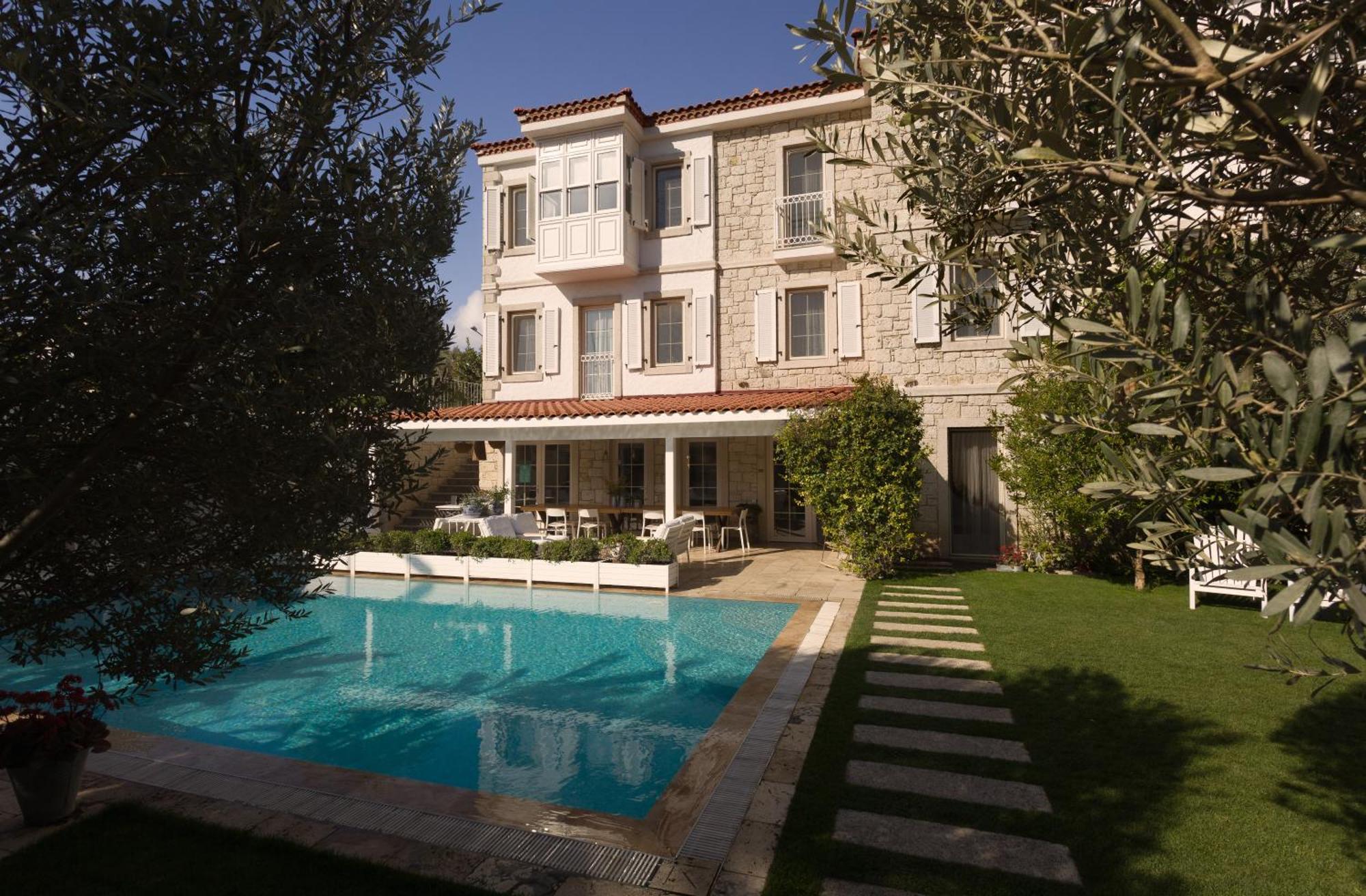 Peremere Alacati Otel Bagian luar foto