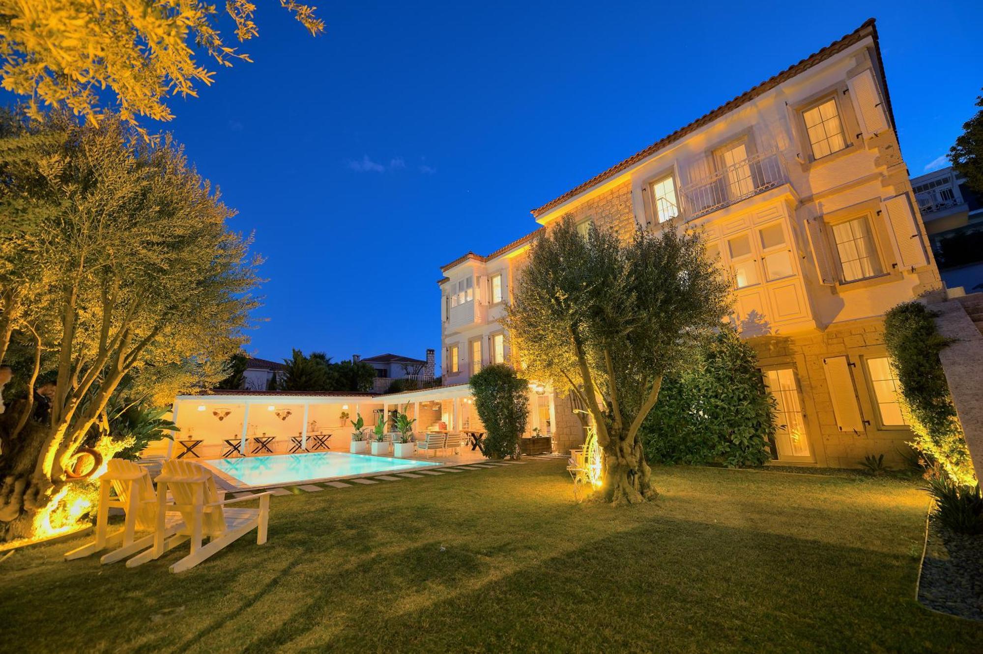Peremere Alacati Otel Bagian luar foto