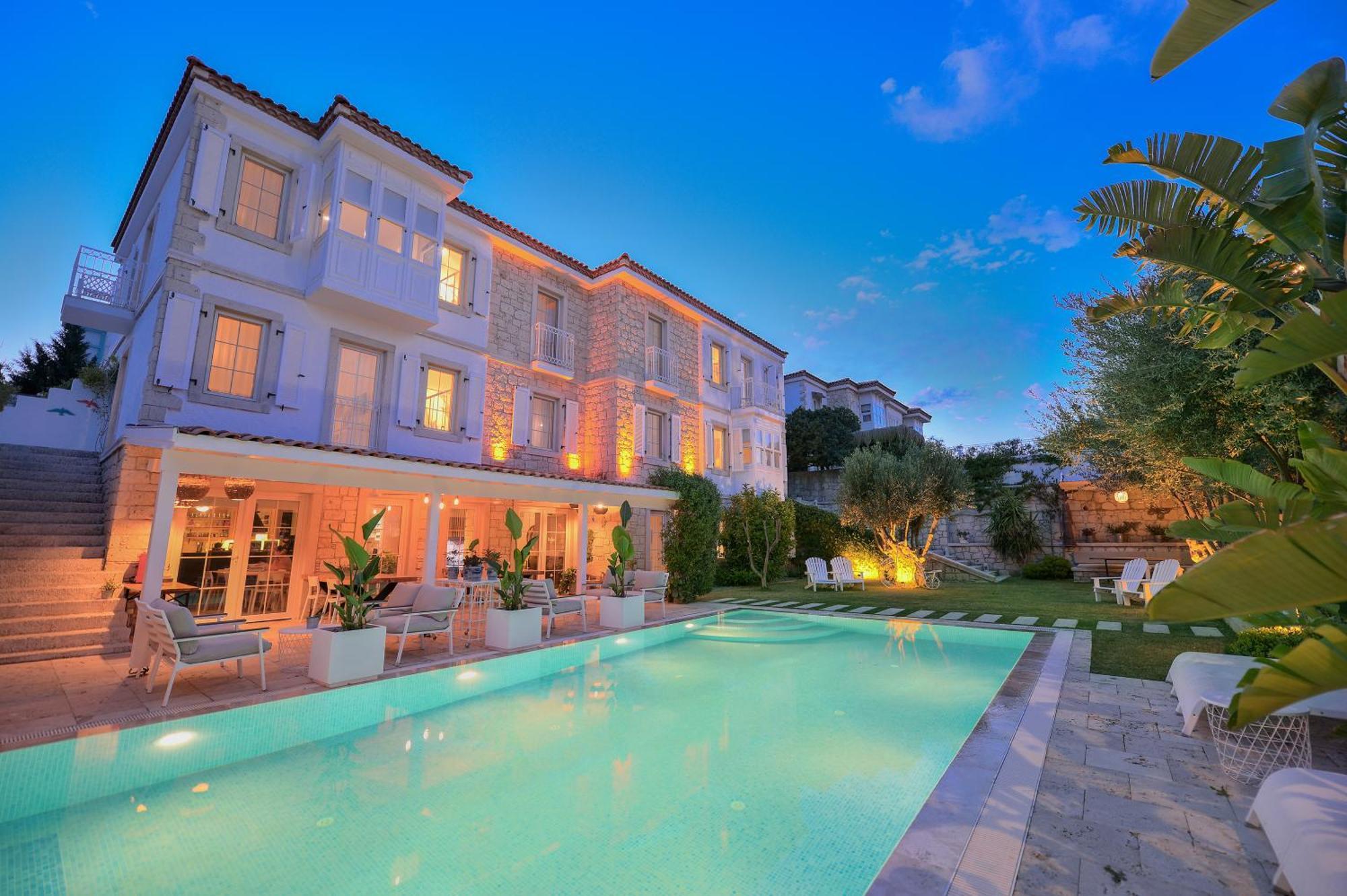 Peremere Alacati Otel Bagian luar foto