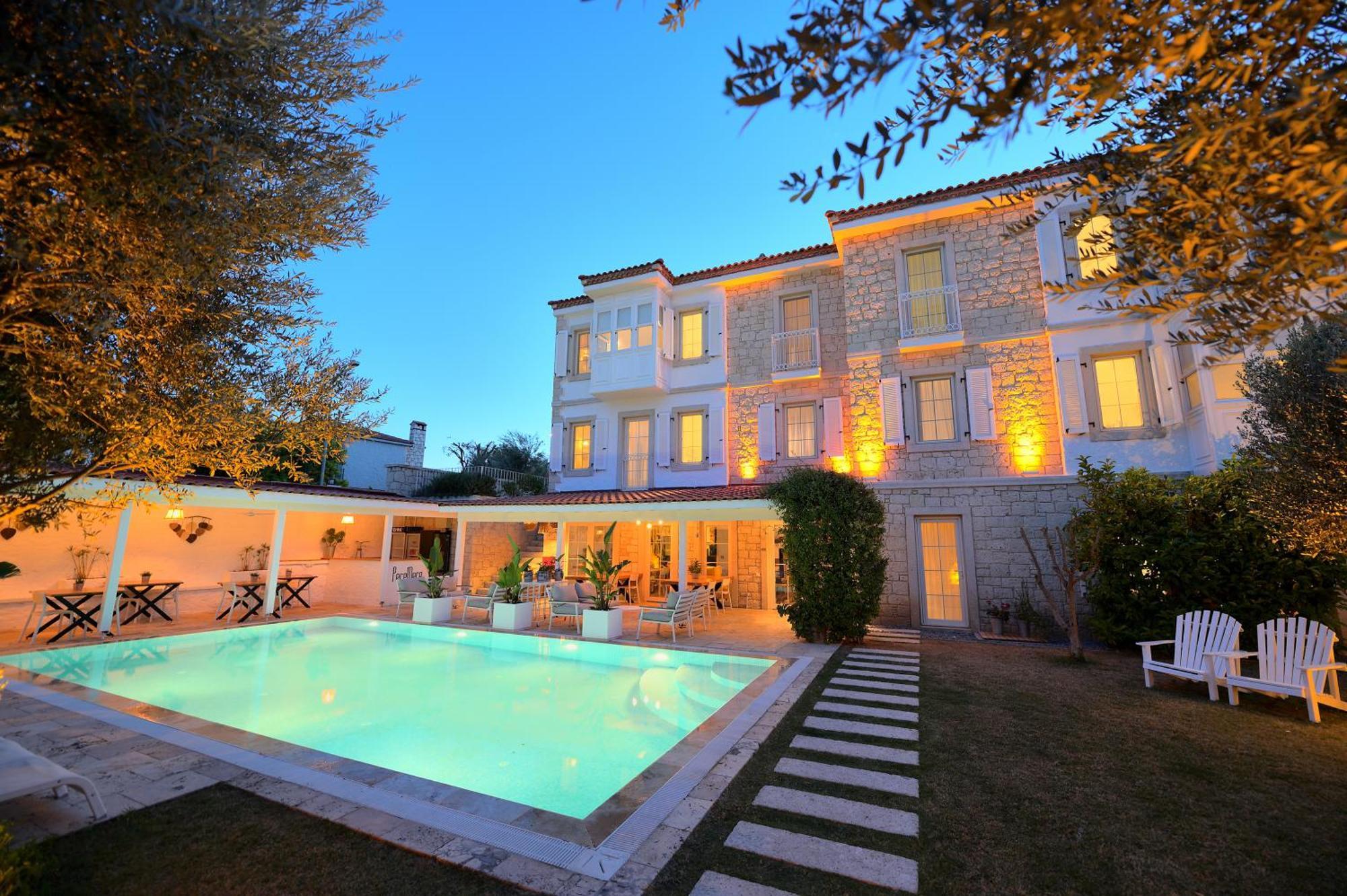 Peremere Alacati Otel Bagian luar foto