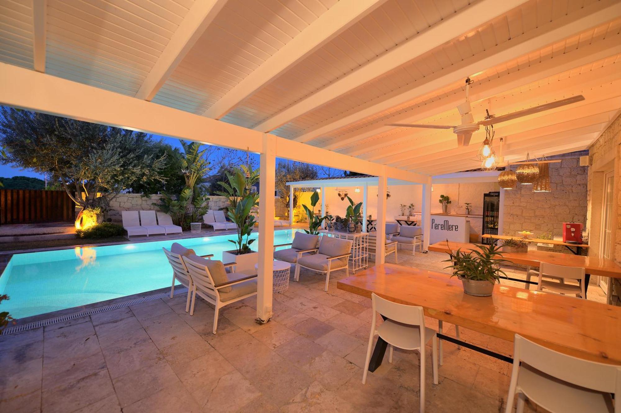 Peremere Alacati Otel Bagian luar foto